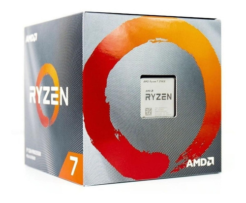 Imagen 2 de 2 de Procesador gamer AMD Ryzen 7 3700X 100-100000071BOX de 8 núcleos y 4.4GHz de frecuencia