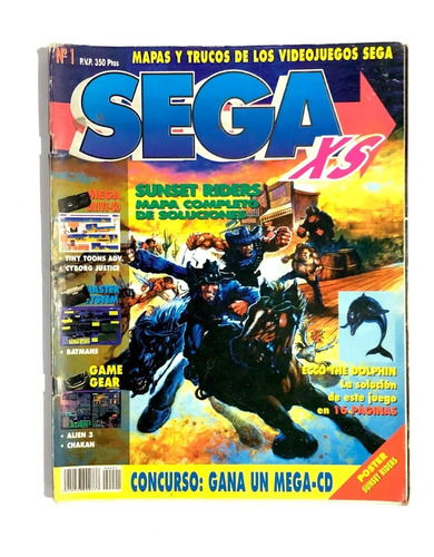 Sega Xs N°1 -  Revista Videojuegos Retro 1993 Gaming