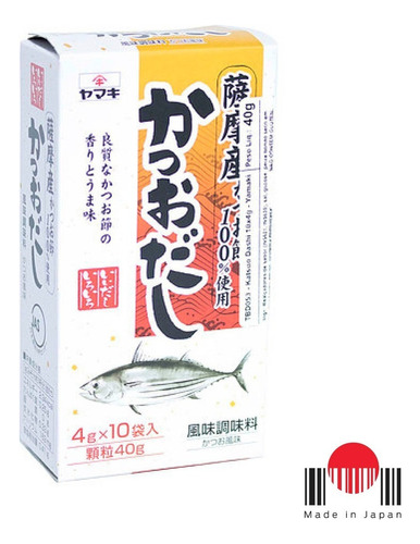 Katsuo Dashi, Tempero A Base De Peixe Bonito Em Pó,yamaki 4g