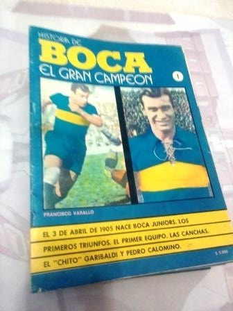 Historia De Boca El Gran Campeon 1 Varallo Gatti