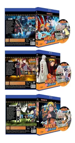 Blu-ray Box Naruto Clássico - Completo + Filmes E Ovas.