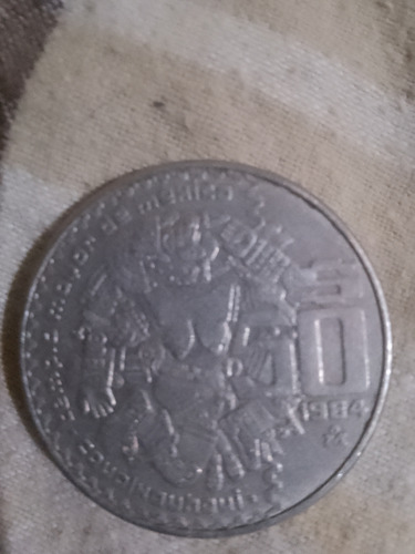  Es Una Moneda Antigua De 50 Pesos De 1984 De Coyolxauhqui