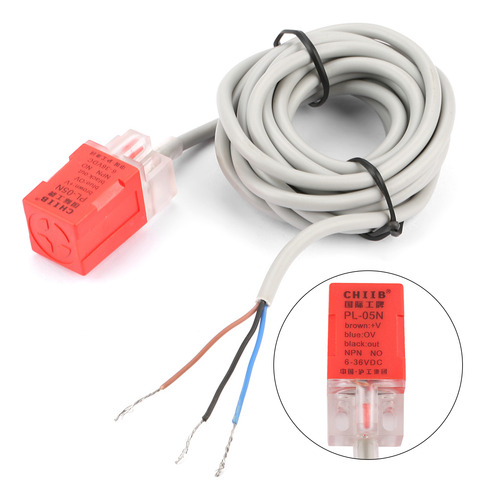 Distancia De Detección Del Sensor De Proximidad Npn De Mater