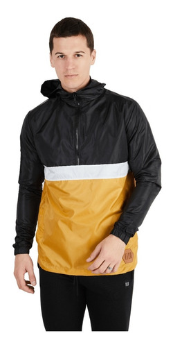 Buzo Hombre Anorak Rompevientos Impermeable Capucha Unisex