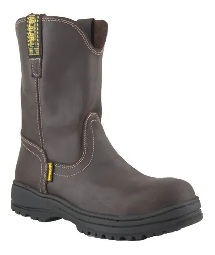 Botas de piel con casquillo hot sale