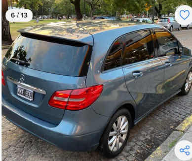 Mercedes-Benz Clase B 1.6 B200 City 156cv W246