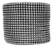 Comprar Falso Strass Negro 18 Lineas Tortas Costura Deco X10 Yardas