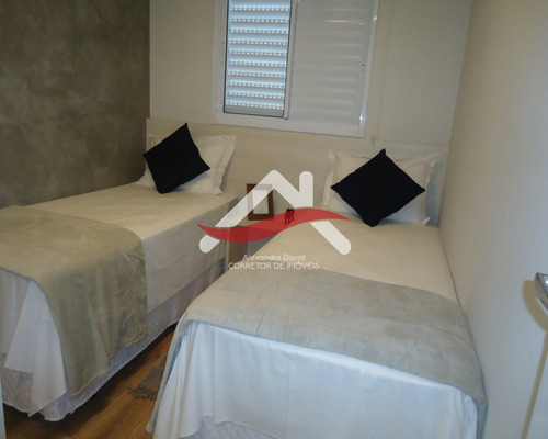 Imagem 15 de 16 de Venda/aluga Jr Mirante Da Colina. Apartamento 53,42 M². Com Piso. 2 Dormitórios, Armários, Varanda Gourmet, 1 Vaga, Lazer.shopping De Serviços - Ap00160 - 69674307