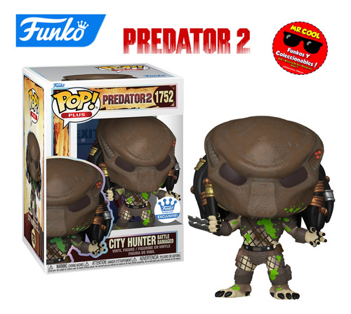 Funko Pop Plus Predator City Hunter #1752 Sticker Funko Shop (Usado)