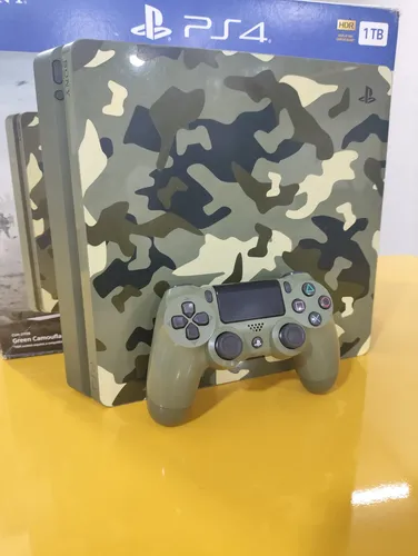 Sony Ps4 Slim 1tb Edição Limitada Call Of Duty Camuflado