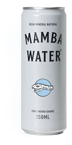 Imagem 1 de 3 de Água Mineral Natural Mamba Water 350ml