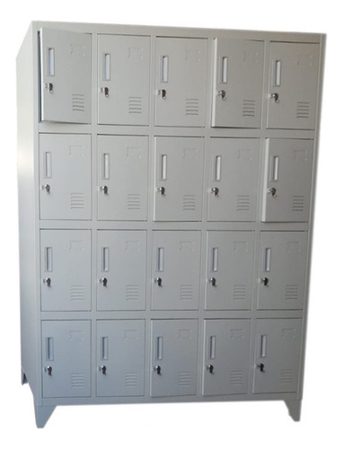 Locker 20 Puertas Con Kardex - Ideamarketspa