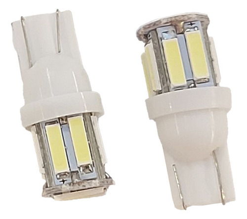 Lampara Led T10 12v 10 Led Blanca