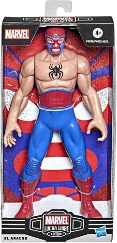 El Aracno Spiderman Luchador Muñeco Edicion Lucha Libre Xl