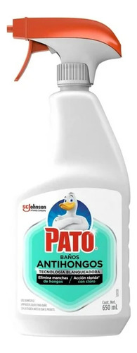 Limpiador Líquido Pato Antihongos Con Cloro 650 Ml
