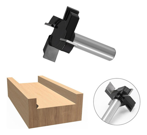 * Herramienta De Cepillado De Fresa De Madera En Forma De T