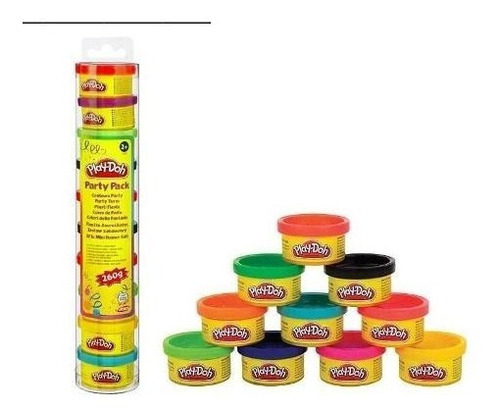 Play Doh Tubo Mini Latas Party Pack Hasbro Ref. 22037