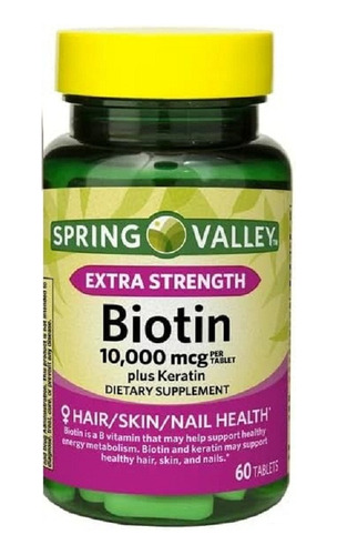 Spring Valley Biotina 10,000 Mc