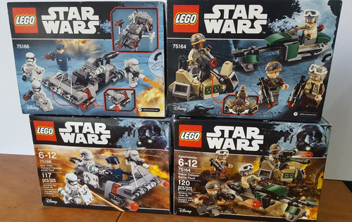 Lego Set 75166 Y 75164 Star Wars First Order