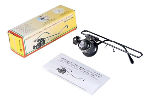 Lupa Con Luz Led Watch Repair Eye Loupe Mag