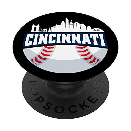 Cincinnati Baseball Skyline Reproductor De Béisbol De V48mr