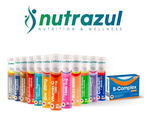 Vitamina C 1000 Mg (3) + Calcio - Magnesio (3) - Pack 6u