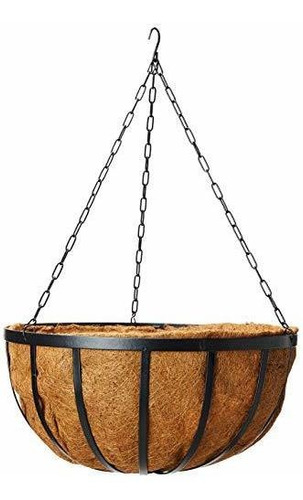 Arcadia Solstice Round Hanging Basket Planter 20 Inch