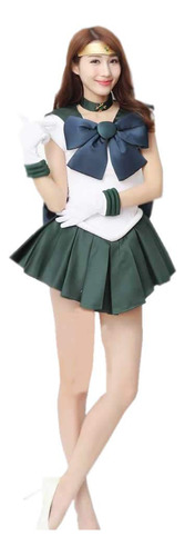 Ourcosplay Sailor Moon Neptune Kaiou Michiru Disfraz De Cosp