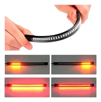 Comprar Tira Led 12v Motos Giro Posicion Stop Potente 48 Led
