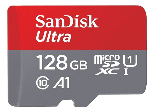 Memoria Flash Sandisk Ultra 128gb Microsdxc Uhs-i Clase 10