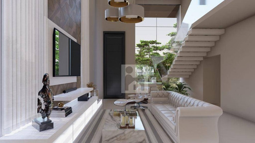 Imagem 3 de 12 de Maravilhosa Casa No Alphaville, Com 4 Suítes À Venda, 340 M² Por R$ 2.100.000 - Bonfim Paulista - Ribeirão Preto/sp - Ca0812