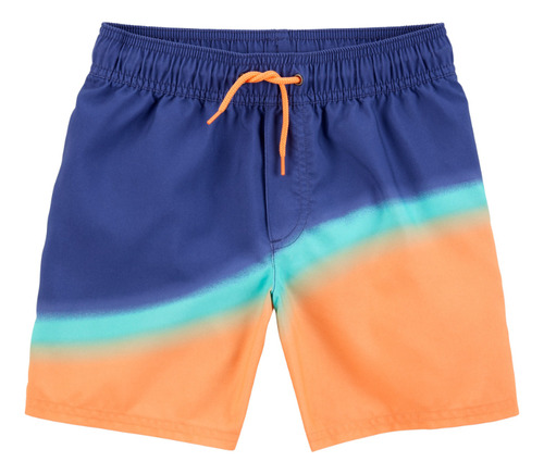 Short Para Nadar Elástico A Rayas De Niño 3s929810 Carters®