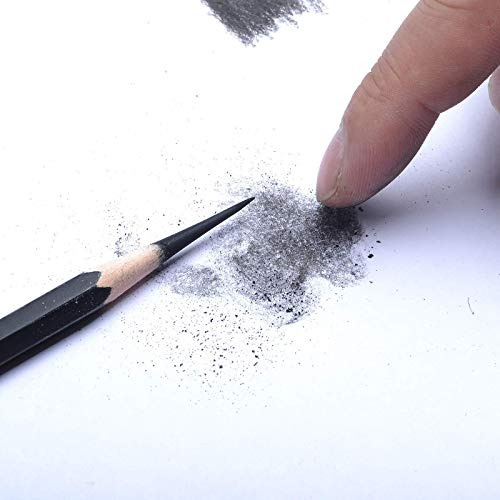 Conjunto De 6 Lápices De Dibujo Lápiz De Carboncillo ...