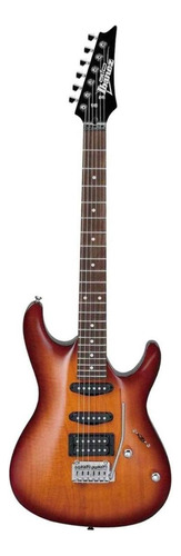 Guitarra eléctrica Ibanez SA GIO GSA60 de okoume brown sunburst con diapasón de amaranto