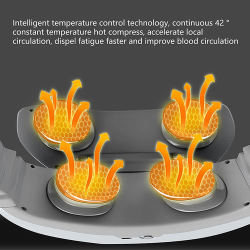 . Masajeador Eléctrico De Columna Cervical Con Control