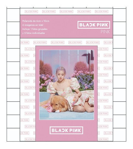 6 Polaroids Blackpink - Versión Pink - Got Store