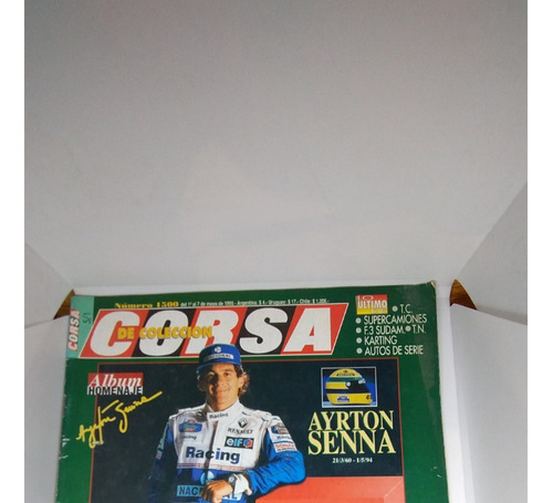 Revista Corsa N° 1500 Mayo 1995 F1: El Duro Regreso A Imola