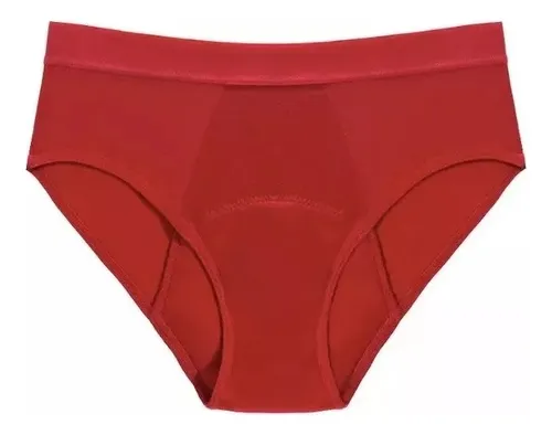 2 Pantys Menstrual 4capas Absorbente Periodo Bambú Antibacte