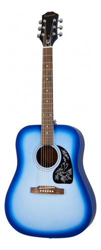 EpiPhone Guitarra Acústica Starlight Blue