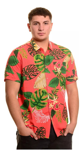 Camisa Guayabera Fashion Hombre Tropical Diseño Calidad