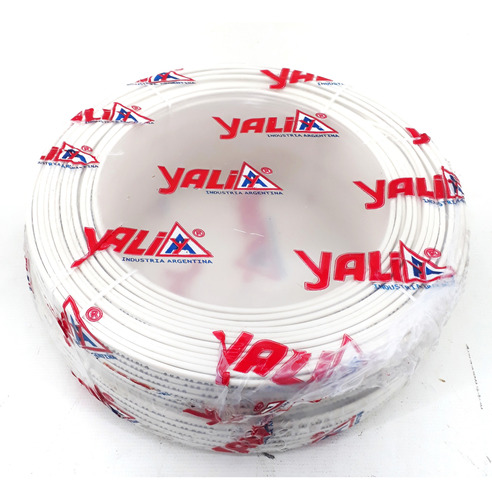 Cordon  Paralelo  Spt -1 / 2x18 Awg /blanco/rollo 100 Mt