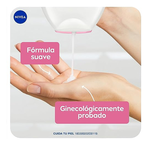 Jabón Íntimo Líquido Nivea Cuidado Suave 250ml