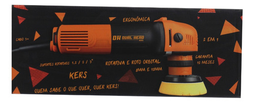 Mini Politriz Kers Rotativa E Orbital Kers Suportes 1, 2, 3