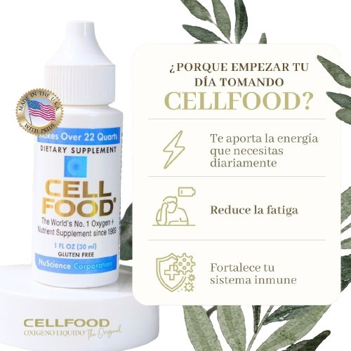 Cellfood Oxigeno Liquido -- Ml A $4333 - mL a $5667