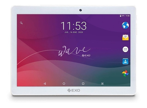 Imagen 1 de 4 de Tablet  EXO Wave I101T1 10.1" con red móvil 64GB dorada/blanca y 4GB de memoria RAM