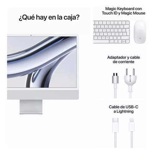 All in one Apple Imac 24" 8GB de Ram - 256GB SSD - Distribuidor Autorizado