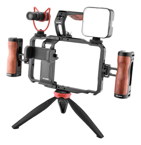 Vlogging Kit Smartphone Kit De Video Para Teléfono Estilo C