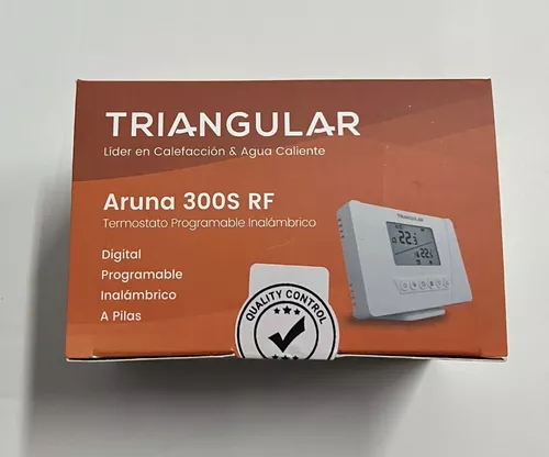 Termostato De Ambiente Wifi Triangular - Digital Programable - CLIMAFAN -  Calefacción Y Agua Caliente