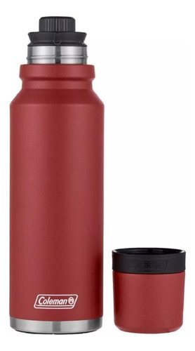Termo Coleman Acero Inoxidable Rojo Heritage Red 1.2l Mate
