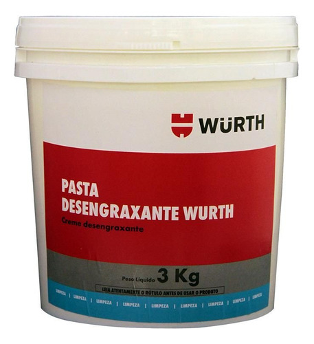 Pasta Desengraxante 3kg Wurth - 893900300